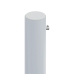 Toldo lateral retráctil azul 200x1000 cm