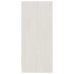 Armario auxiliar madera maciza de pino blanco 35,5x33,5x76 cm