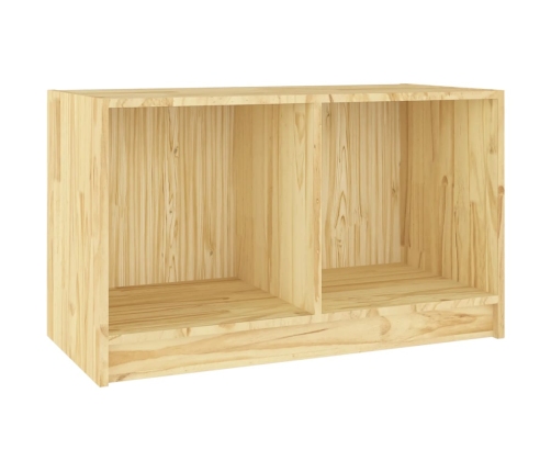 vidaXL Mueble de TV de madera maciza de pino 70x33x42 cm