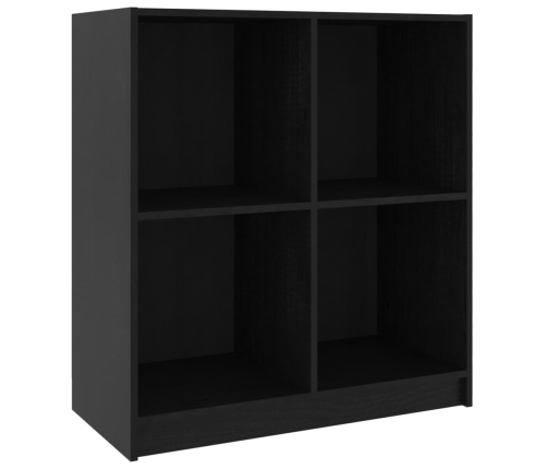 Aparador madera maciza de pino negro 70x33x76 cm