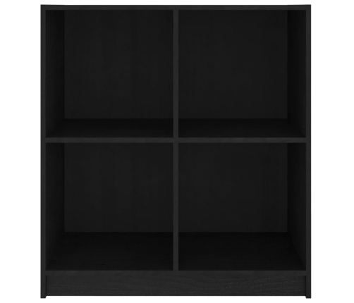 Aparador madera maciza de pino negro 70x33x76 cm