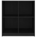 Aparador madera maciza de pino negro 70x33x76 cm