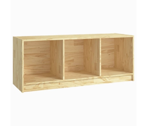 Mueble de TV madera maciza de pino 104x33x41 cm