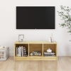 Mueble de TV madera maciza de pino 104x33x41 cm