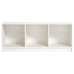 Mueble de TV madera maciza de pino blanco 104x33x41 cm