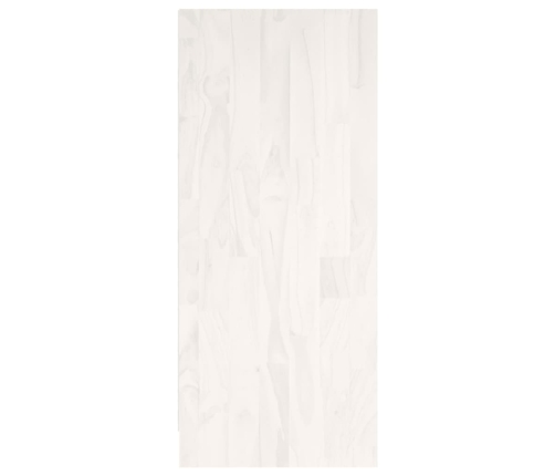 Estantería madera maciza de pino blanco 104x33x76 cm