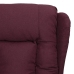 Sillón elevable tela morado