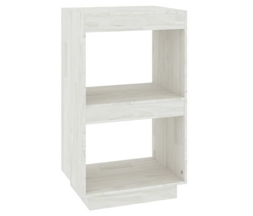 Estantería madera maciza de pino blanca 40x35x71 cm