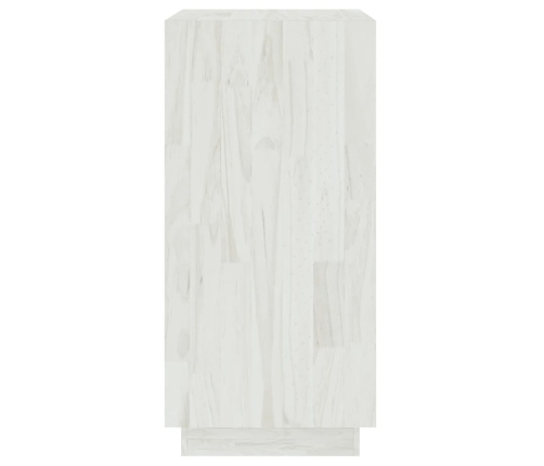 Estantería madera maciza de pino blanca 40x35x71 cm