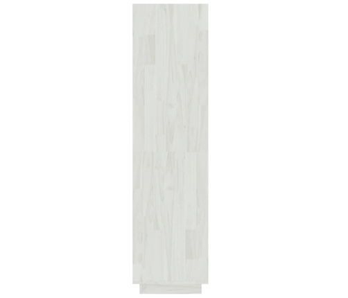 vidaXL Estantería/divisor de espacios madera pino blanco 60x35x135 cm