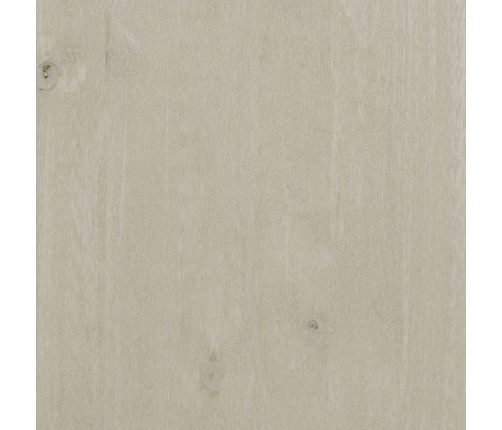 Mesita de noche HAMAR madera maciza de pino blanca 40x35x62 cm