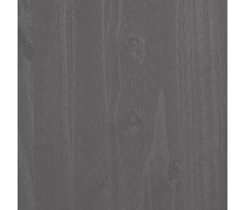 Aparador HAMAR madera maciza de pino gris claro 79x40x103,5 cm