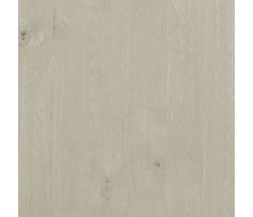 Aparador superior HAMAR madera maciza pino blanco 90x30x100 cm