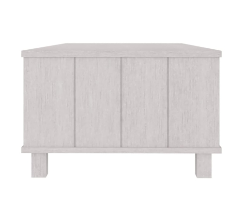 Mesa de centro HAMAR madera maciza de pino blanco 100x55x35 cm