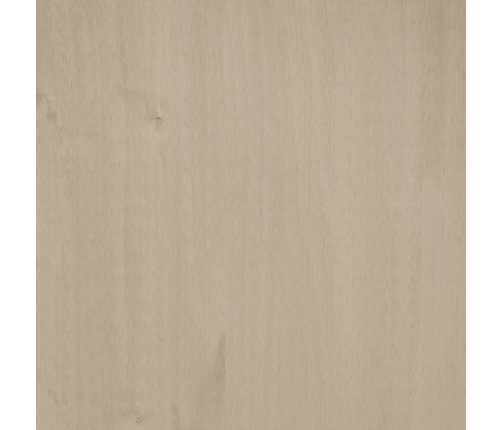 Escritorio HAMAR madera de pino maciza marrón miel 113x50x75 cm