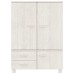 Armario HAMAR madera maciza de pino blanco 99x45x137 cm