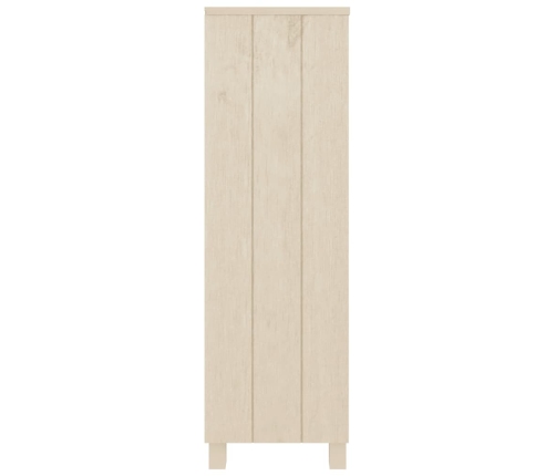 vidaXL Estantería HAMAR madera pino maciza marrón miel 85x35x112 cm