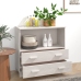 Aparador HAMAR madera maciza de pino blanca 85x35x80 cm