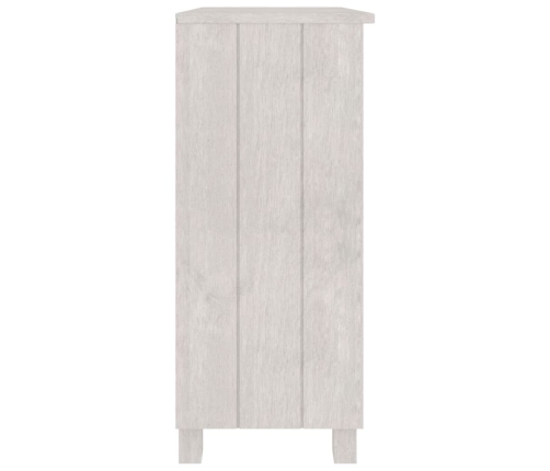 Aparador HAMAR madera maciza de pino blanca 85x35x80 cm