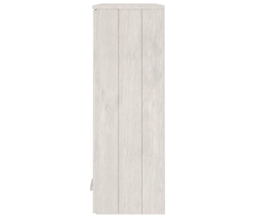 Aparador superior HAMAR madera maciza pino blanco 85x35x100 cm