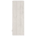 Aparador superior HAMAR madera maciza pino blanco 85x35x100 cm