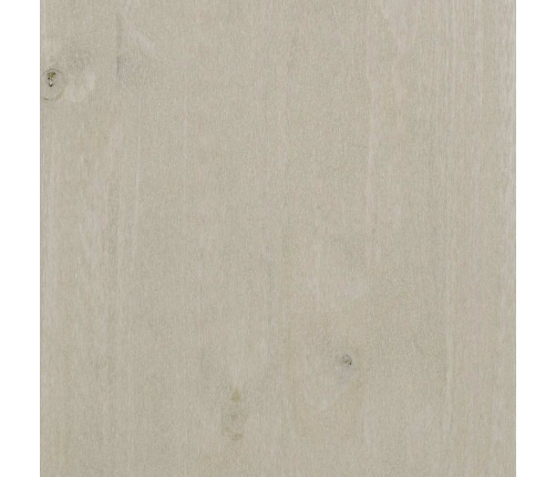 Aparador superior HAMAR madera maciza pino blanco 85x35x100 cm