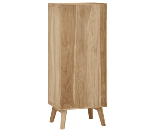 Cómoda de madera maciza de teca 40x30x100 cm