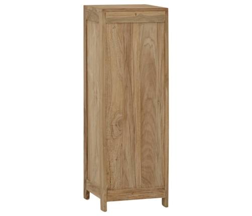 Cómoda de madera maciza de teca 30x30x90 cm