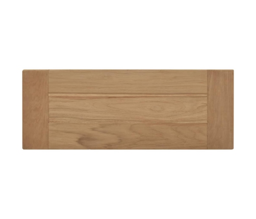 Banco de madera maciza de teca 80 cm