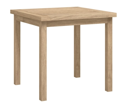 vidaXL Mesa auxiliar de madera maciza de teca 45x45x45 cm