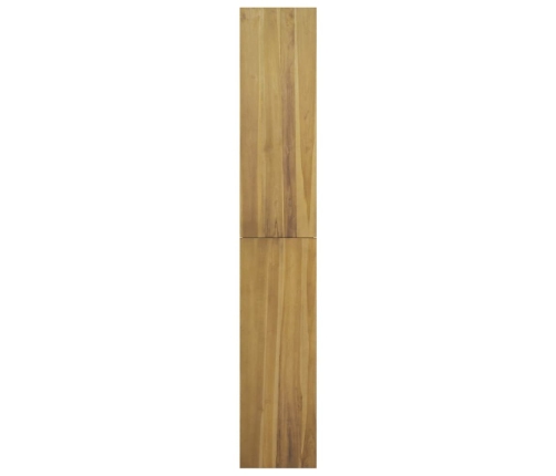 Estantería de madera maciza de teca 70x30x180 cm