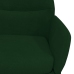 Silla de relajación de terciopelo verde oscuro