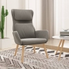 Sillón de relax de terciopelo gris claro