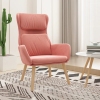 Sillón de relax de terciopelo rosa