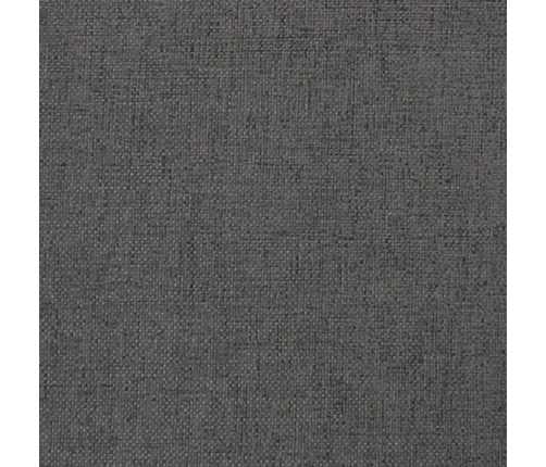 vidaXL Reposapiés de tela gris oscuro 45x29,5x35 cm