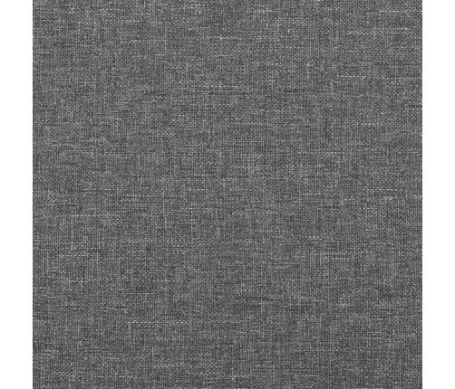 vidaXL Reposapiés de tela gris claro 45x29,5x35 cm