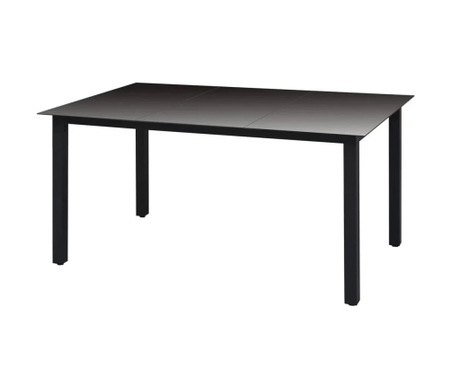 Juego muebles jardín 5 pzas con cojines ratán sintético marrón