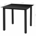 Juego muebles jardín 5 pzas con cojines ratán sintético gris