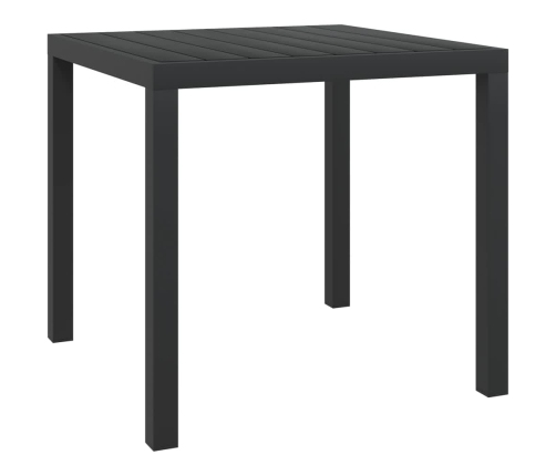 Juego muebles jardín 3 pzas con cojines ratán sintético gris