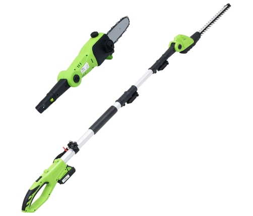 Podadora y sierra 2 en 1 batería 20 V 1500 mAh Li-ion