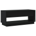 Mueble para TV madera contrachapada negro 102x41x44 cm