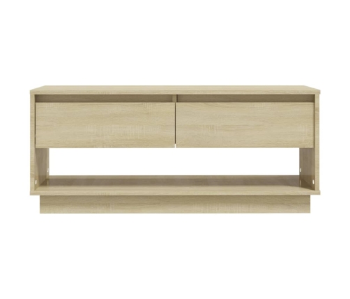 Mueble para TV madera contrachapada roble Sonoma 102x41x44 cm