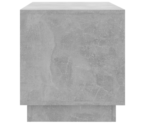 Mueble para TV madera contrachapada gris hormigón 102x41x44 cm