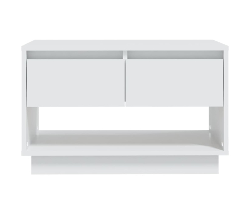 Mueble para TV madera contrachapada blanco 70x41x44 cm