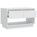 Mueble para TV madera contrachapada blanco 70x41x44 cm