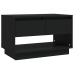 Mueble para TV madera contrachapada negro 70x41x44 cm