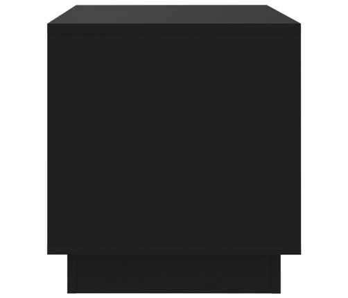 Mueble para TV madera contrachapada negro 70x41x44 cm