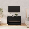 Mueble para TV madera contrachapada negro 70x41x44 cm