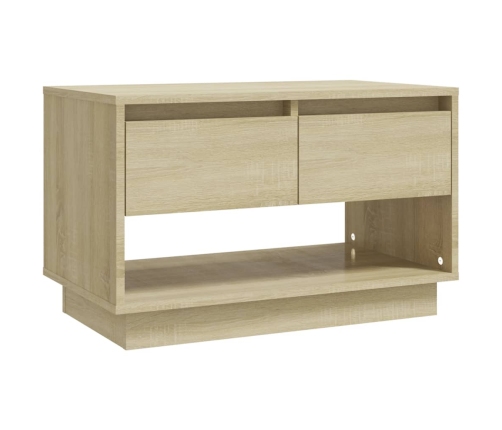 Mueble para TV madera contrachapada roble Sonoma 70x41x44 cm