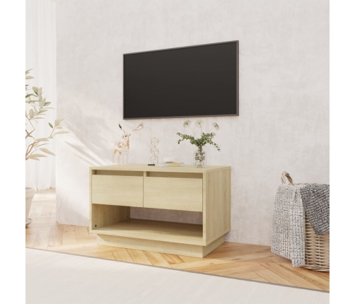 Mueble para TV madera contrachapada roble Sonoma 70x41x44 cm